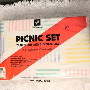 Wellington picnic table set